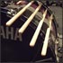 StickARK drumstick holder on side of Yamaha kick drum